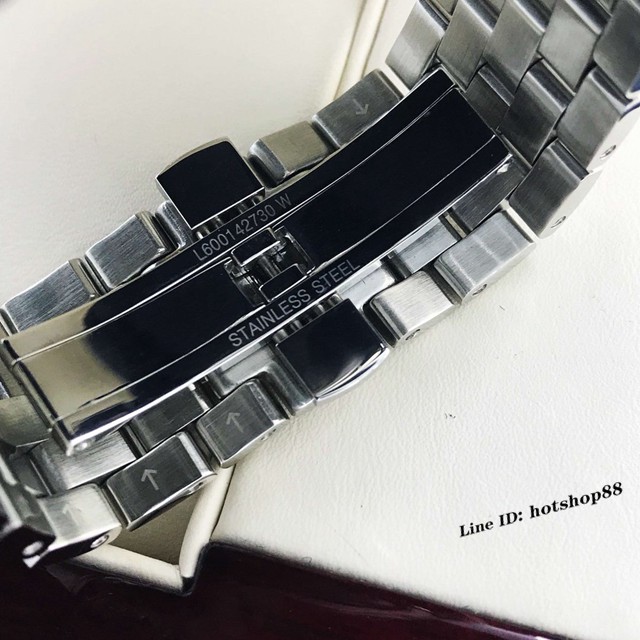 浪琴专卖店复刻男士手表 LONGINES军旗双日历 一表一码一吊牌 浪琴机械男士腕表 gjs2537